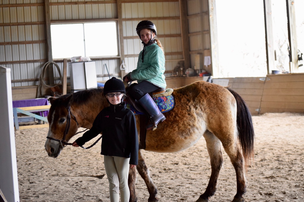 meg-first-horse-riding-lesson-002 photo